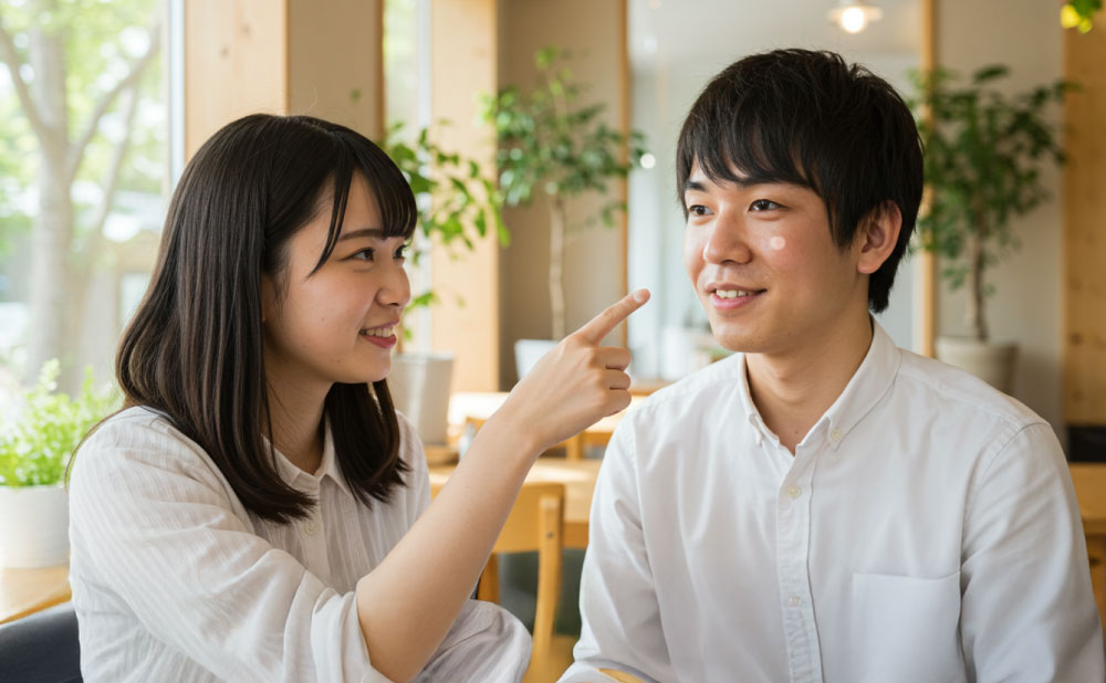 コンシーラーがバレた大学生