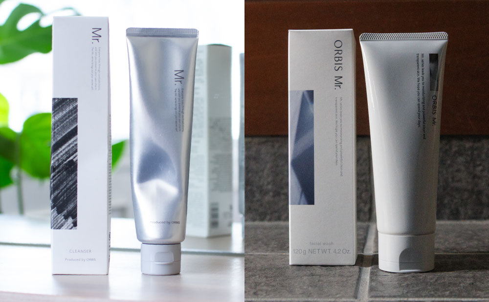 オルビスミスターのクレンザーとウォッシュの違い_外箱